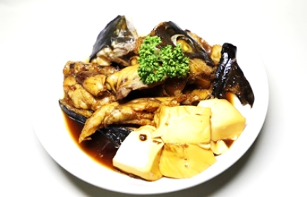 魚のあら炊き
